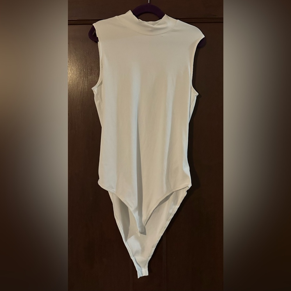 H&M Sleeveless Mock Neck Bodysuit